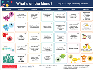 May Menu